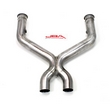 3 X-Pipe Natural Stainless Steel